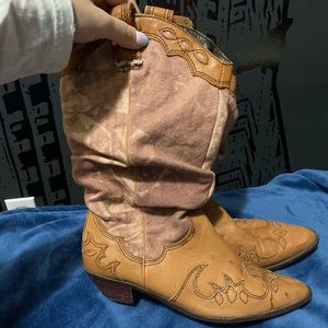 Diesel cowboy boots 8.5 euro 39